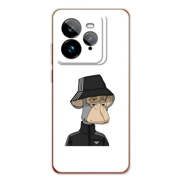 Чохол з принтом «мавпа NFT Adidas» для Realme GT 7Pro