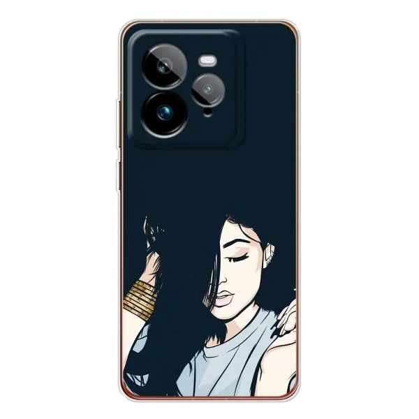 Чехол с принтом «Красивая девочка» для Realme GT 7Pro