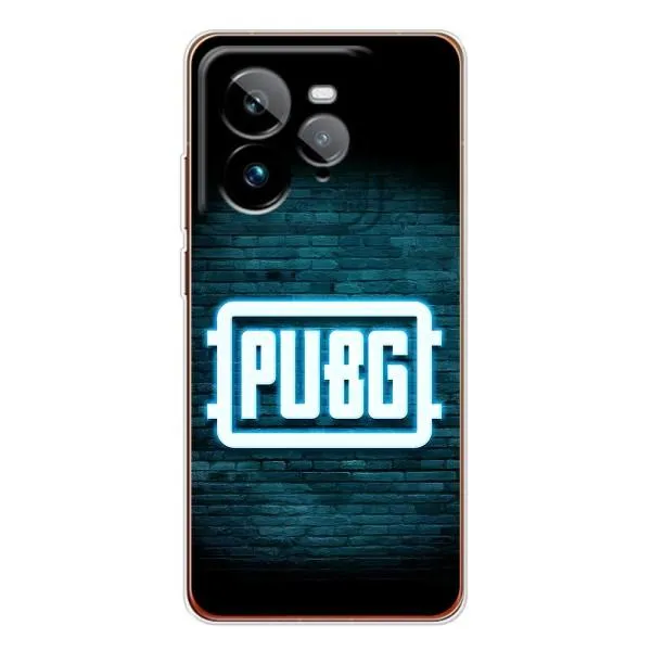 Чохол з принтом «Лого PUBG» для Realme GT 7Pro Чохол з принтом «Лого PUBG» для Realme GT 7Pro