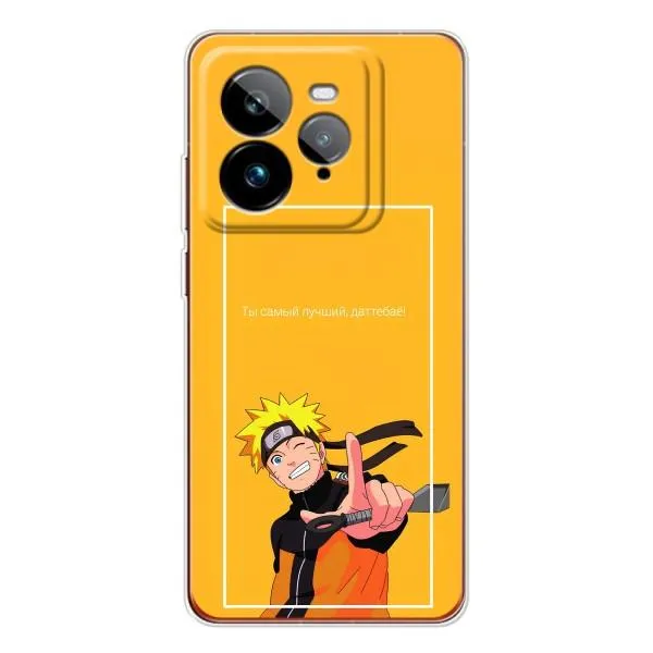 Чехол с принтом «Аниме Наруто» для Realme GT 7Pro
