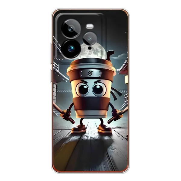Чехол с принтом «Капучино асасино» для Realme GT 7Pro Чехол с принтом «Капучино асасино» для Realme GT 7Pro