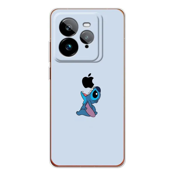 Чехол с принтом «Stitch apple» для Realme GT 7Pro