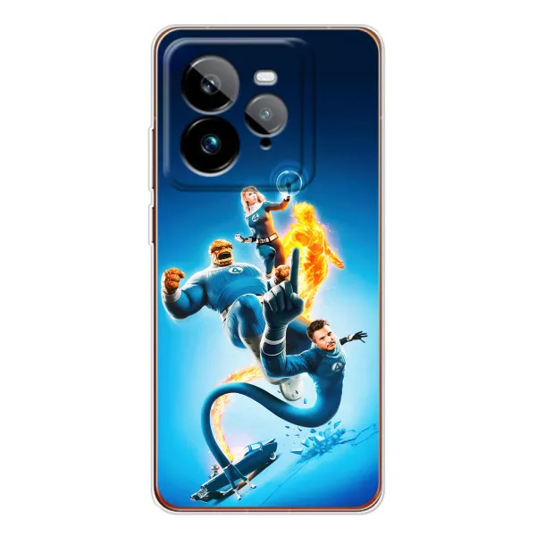 Чехол с принтом «Герои Фантастическая Четверка» для Realme GT 7Pro Чехол с принтом «Герои Фантастическая Четверка» для Realme GT 7Pro