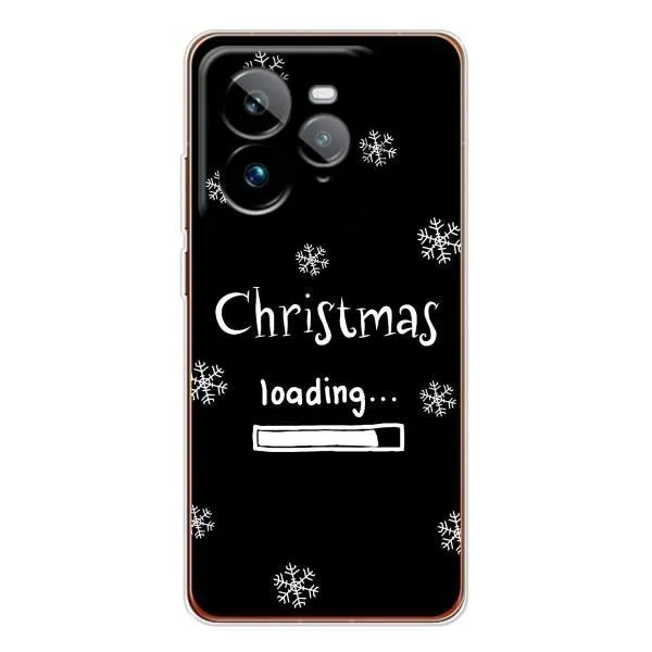 Чехол с принтом «Christmas loading» для Realme GT 7Pro