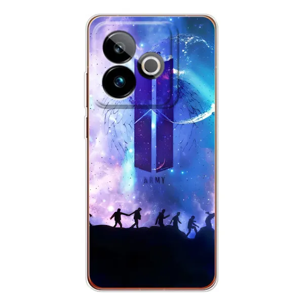 Чехол с принтом «Army BTS» для Realme GT 7T