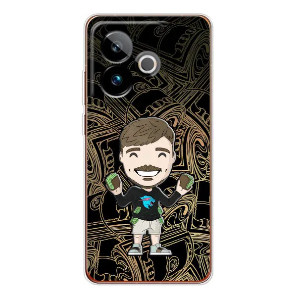 Чехол с принтом «Mister Beast» для Realme GT 7T