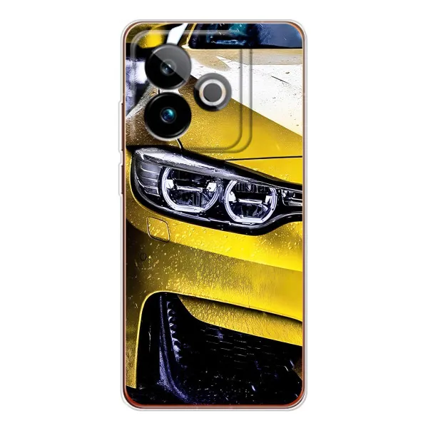 Чехол с принтом «Желтая машина» для Realme GT 7T