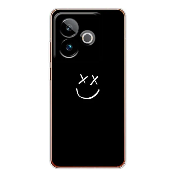Чехол с принтом «Смайл» для Realme GT 7T