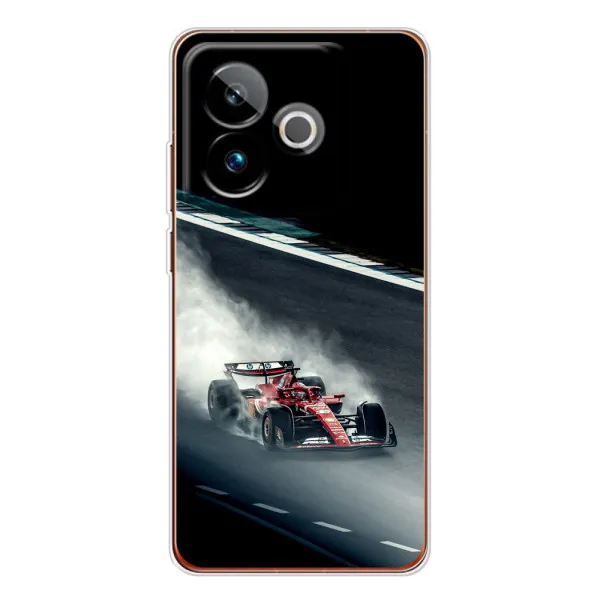 Чехол с принтом «Болид гоночный» для Realme GT 7T