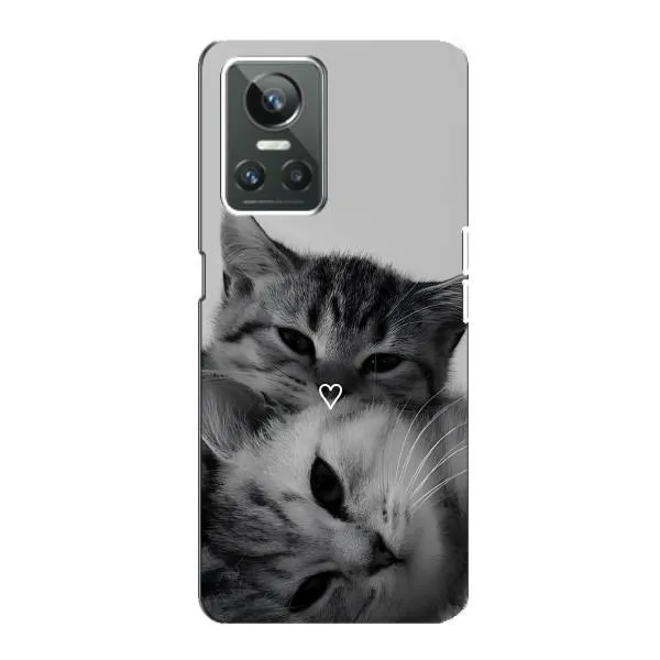 Чехол с принтом «Пара котов» для Realme GT Neo 3
