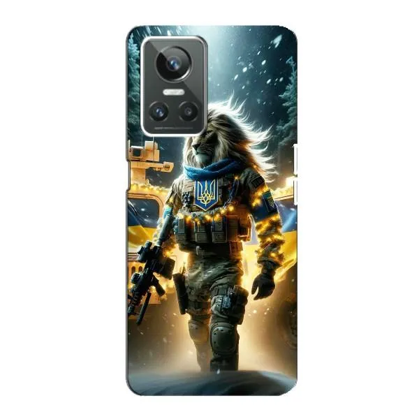 Чехол с принтом «ЛЕВ ЗСУ» для Realme GT Neo 3