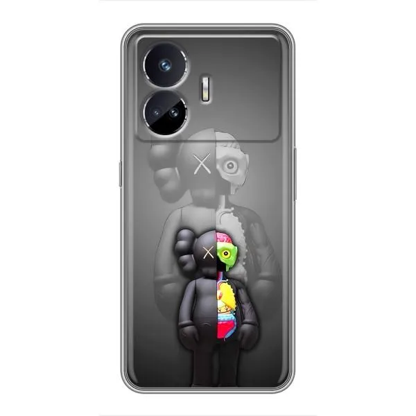 Чехол с принтом «Тело Bearbrick» для Realme GT Neo 5