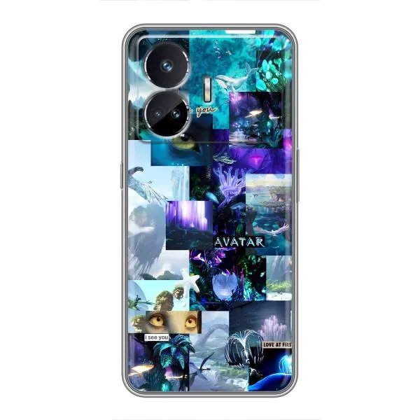 Чехол с принтом «коллаж Аватар» для Realme GT Neo 5