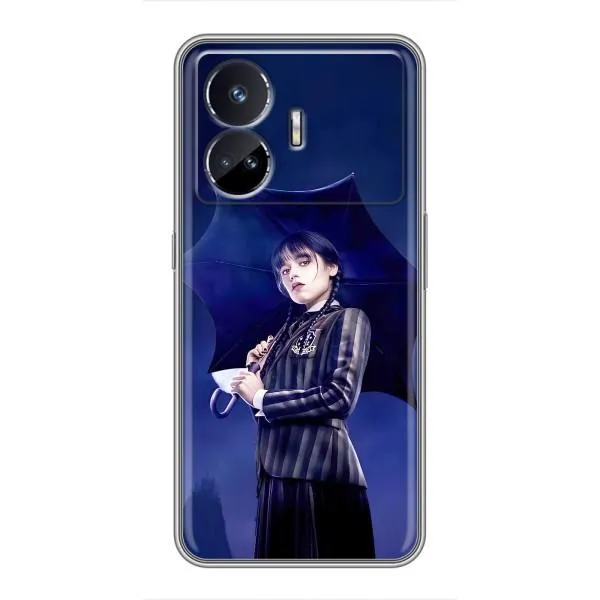 Чехол с принтом «Уэнздей с зонтом» для Realme GT Neo 5