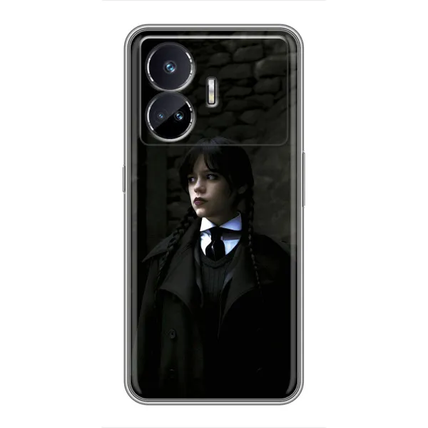 Чехол с принтом «Темный стиль Уэнздей» для Realme GT Neo 5