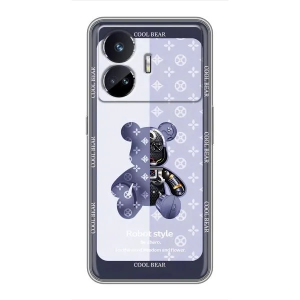 Чехол с принтом «Медвежонок LV» для Realme GT Neo 5