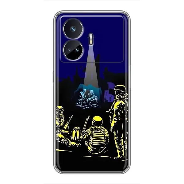 Чехол с принтом «Рождество в Украине» для Realme GT Neo 5
