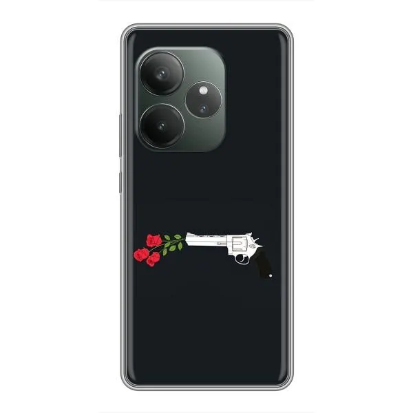 Чохол з принтом «Неочікувані квіти» для Realme GT Neo 6 SE