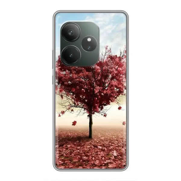 Чехол с принтом «Дерево сердце» для Realme GT Neo 6 SE