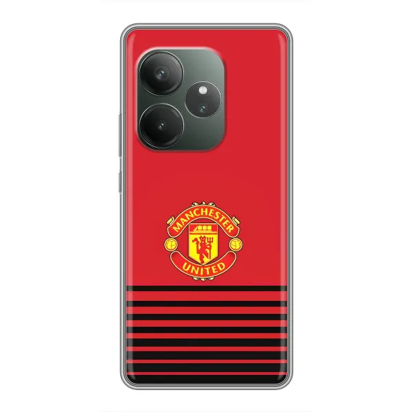 Чехол с принтом «manchester united» для Realme GT Neo 6 SE