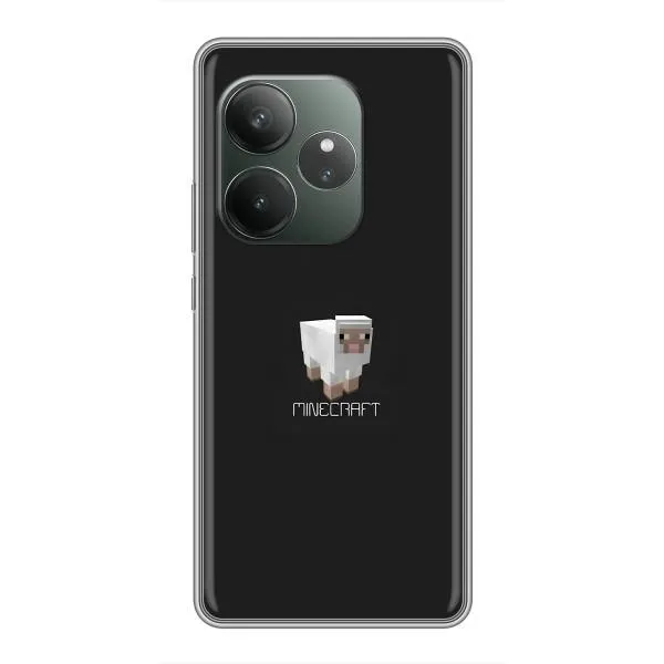 Чехол с принтом «Овечка Майнкрафт» для Realme GT Neo 6 SE