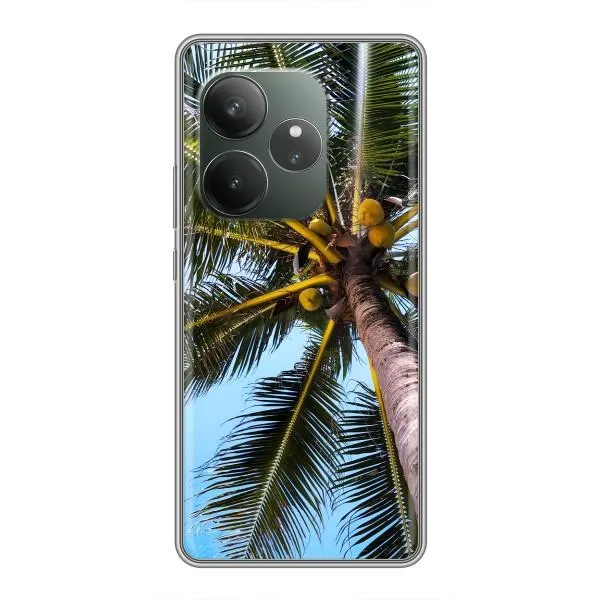 Чехол с принтом «Пальма» для Realme GT Neo 6 SE