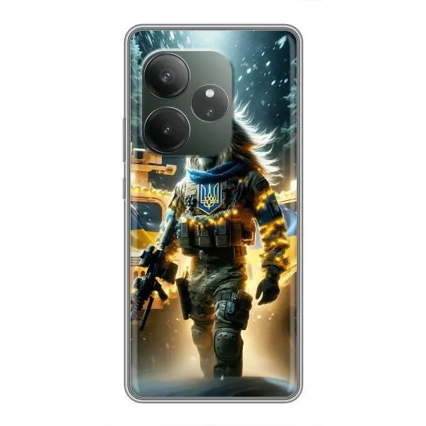 Чехол с принтом «ЛЕВ ЗСУ» для Realme GT Neo 6 SE