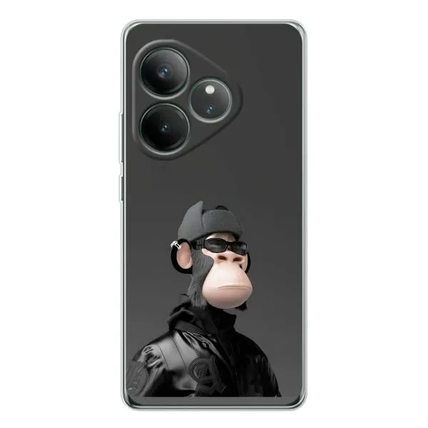 Чехол с принтом «стильная обезьяна NFT» для Realme GT Neo 6