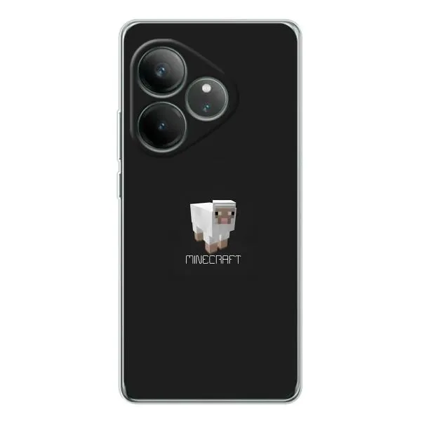 Чехол с принтом «Овечка Майнкрафт» для Realme GT Neo 6