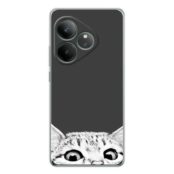 Чохол з принтом «Виглядає котик» для Realme GT Neo 6