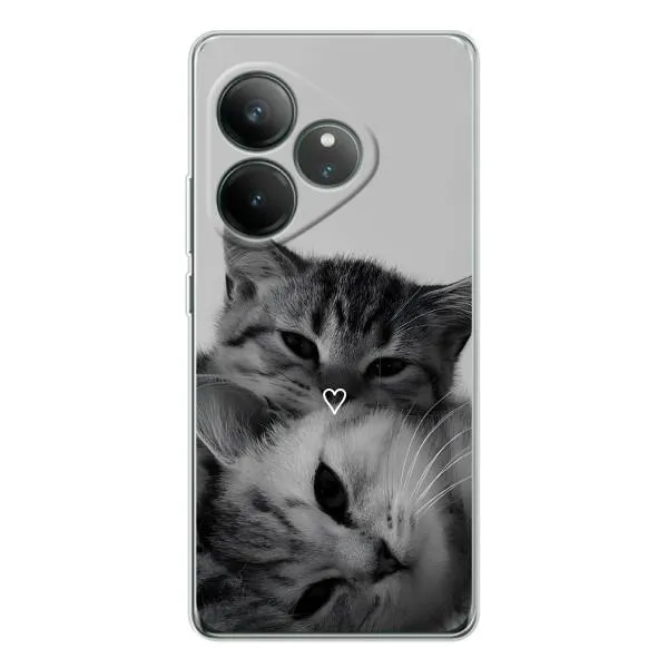 Чехол с принтом «Пара котов» для Realme GT Neo 6