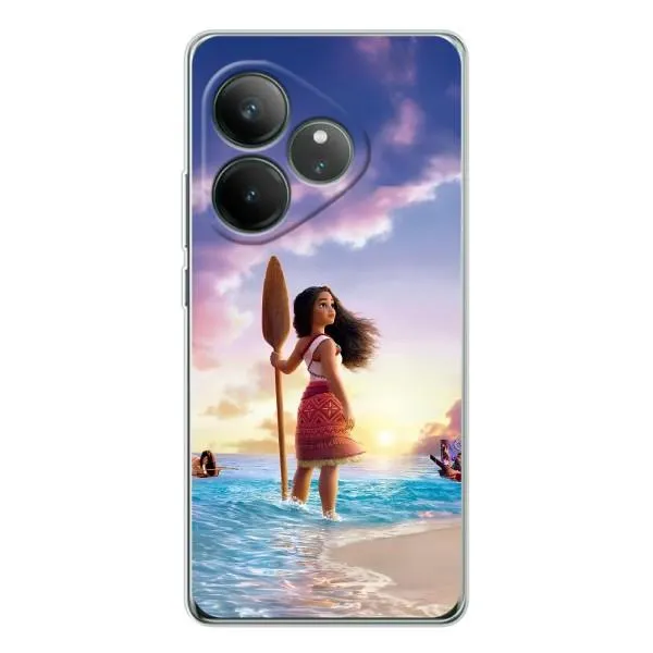 Чехол с принтом «Моана с веслом» для Realme GT Neo 6