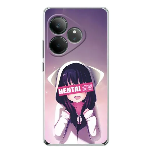 Чехол с принтом «Hentai chan» для Realme GT Neo 7