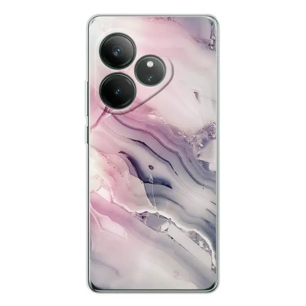 Чехол с принтом «Пурпурный Мрамор» для Realme GT Neo 7