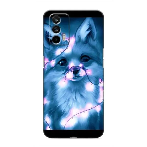 Чехол с принтом «Яркая лисичка» для Realme GT Чехол с принтом «Яркая лисичка» для Realme GT
