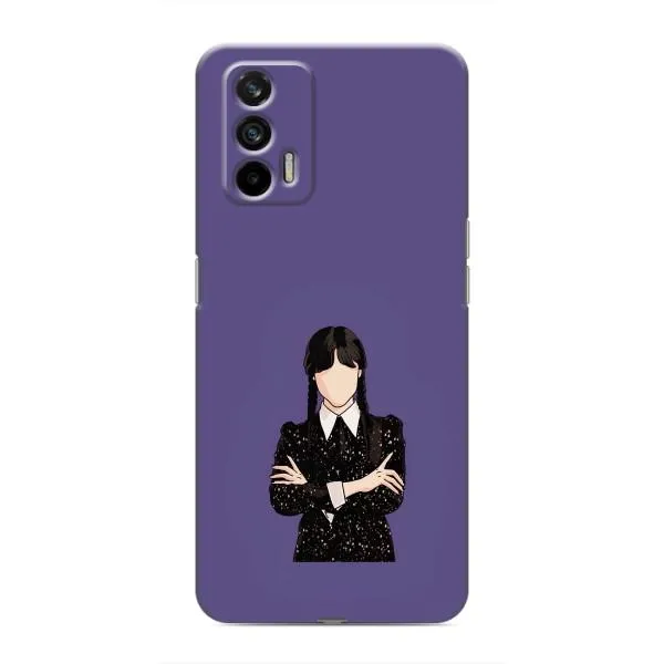 Чохол з принтом «Венздей у чорному» для Realme GT