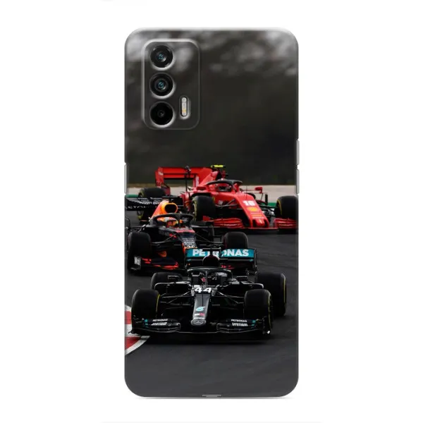 Чехол с принтом «Гонка Формула 1» для Realme GT Чехол с принтом «Гонка Формула 1» для Realme GT