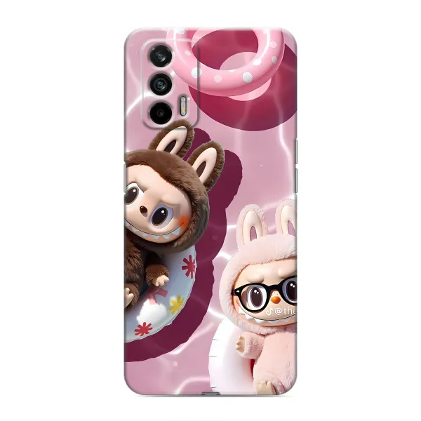 Чехол с принтом «Игрушка Лабубу» для Realme GT