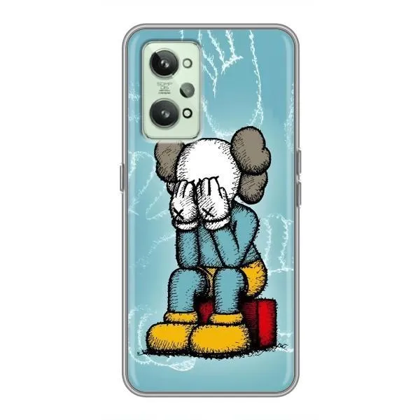 Чехол с принтом «Плач Bearbrick» для Realme GT2