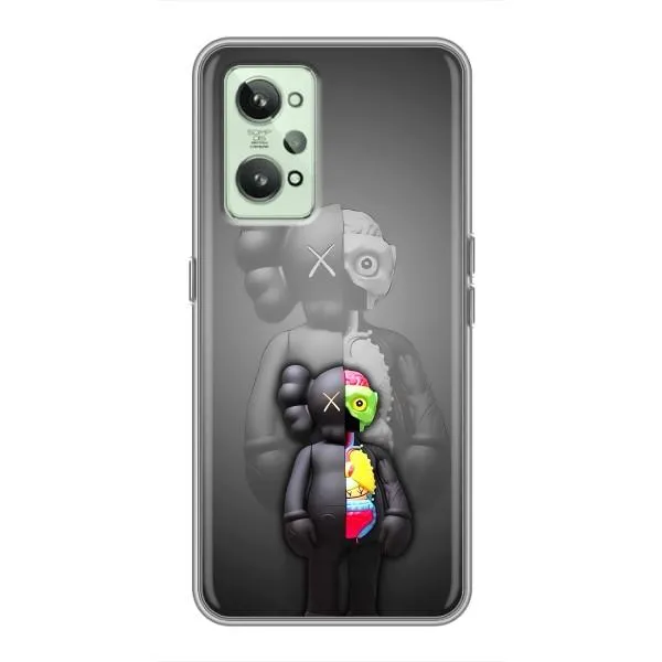 Чехол с принтом «Тело Bearbrick» для Realme GT2