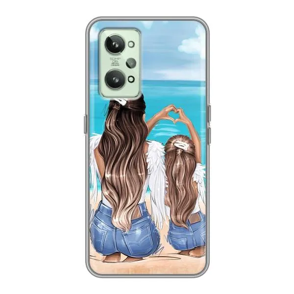 Чехол с принтом «Мама с доченькой» для Realme GT2