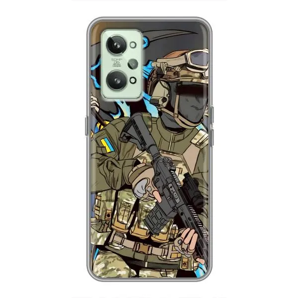 Чехол с принтом «Воин ВСУ» для Realme GT2