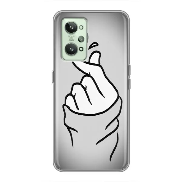 Чехол с принтом «Значок Love» для Realme GT2 Чехол с принтом «Значок Love» для Realme GT2
