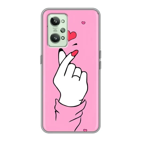 Чехол с принтом «Знак Love» для Realme GT2 Чехол с принтом «Знак Love» для Realme GT2