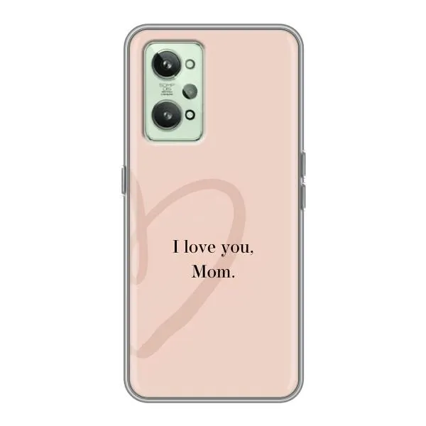 Чехол с принтом «Сердце маме» для Realme GT2