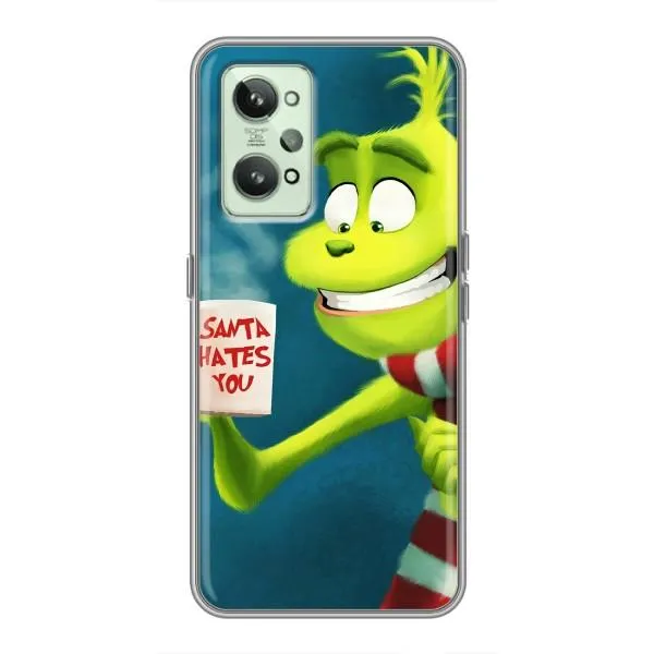 Чехол с принтом «Зеленый Гринч» для Realme GT2