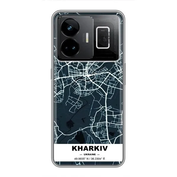 Чехол с принтом «Харьков» для Realme GT3