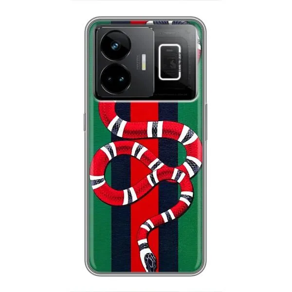 Чехол с принтом «Gucci змия» для Realme GT3