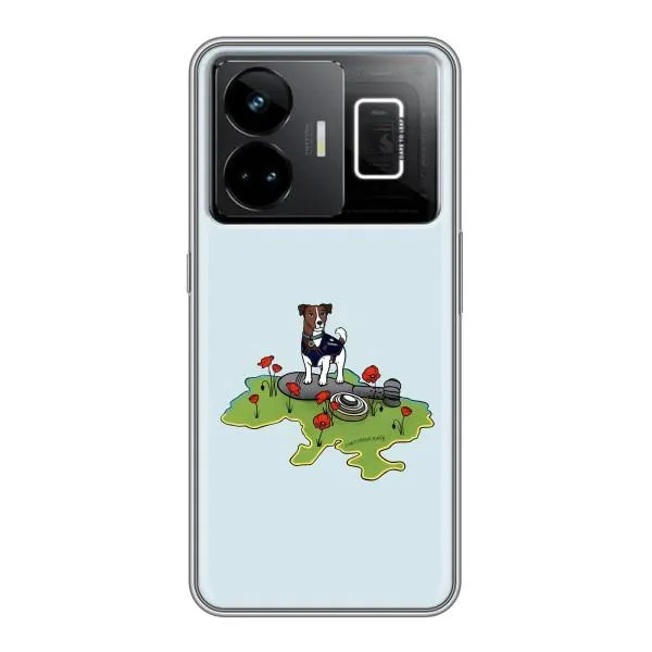 Чехол с принтом «Сапер Пес» для Realme GT3