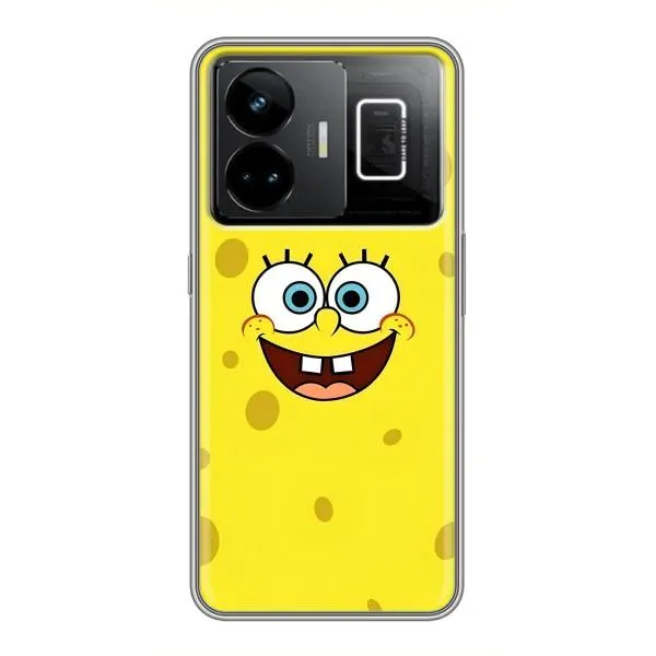Чехол с принтом «Мордашка Спанч Боба» для Realme GT3